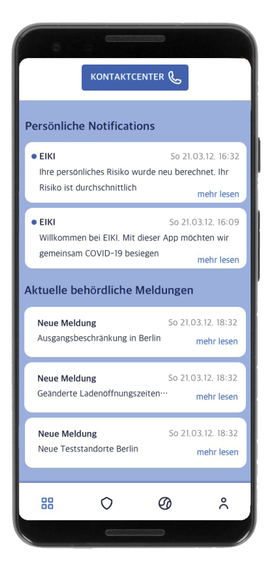 08_Corona Tracking_EIKI - Echtzeit Infektionskontrolle – screenshot 8
