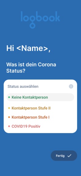 08_CoronaTracking_SocialContactTrackingApp – screenshot 4
