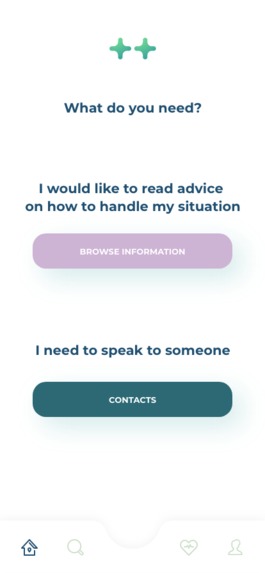 Feel Safe App – screenshot 1