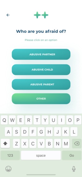 Feel Safe App – screenshot 2
