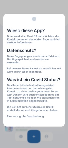 08_CoronaTracking_SocialContactTrackingApp – screenshot 7