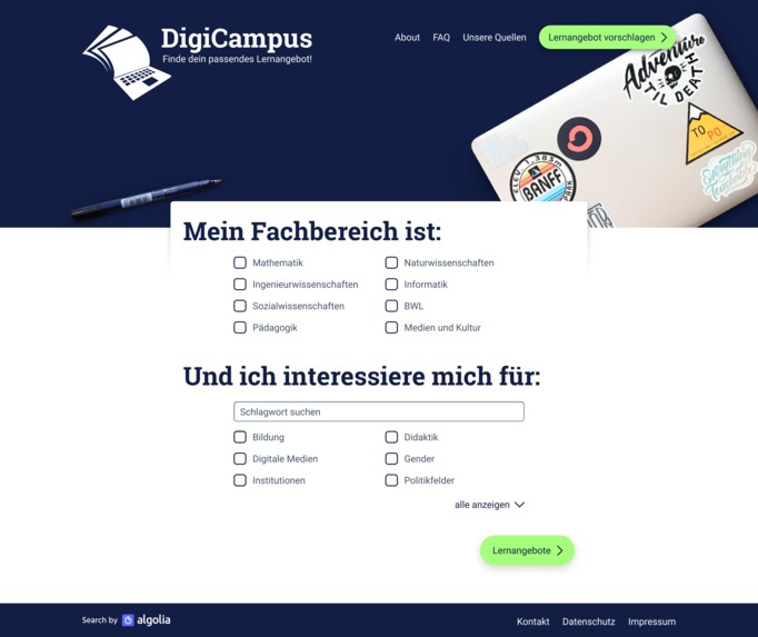 019_E-Learning_DigiCampus_Finde dein passendes Lernangebot! – screenshot 1