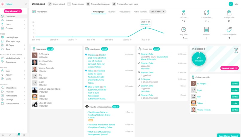 19_e-Learning_Online_Digitale_Schule_1School_Homeschooling – screenshot 4