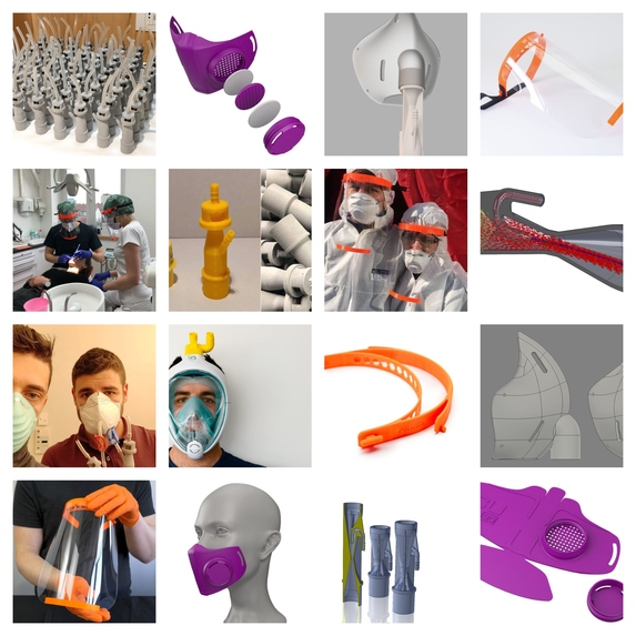 Easily download 3D Printable/DIY/Open src projects for COVID – screenshot 1