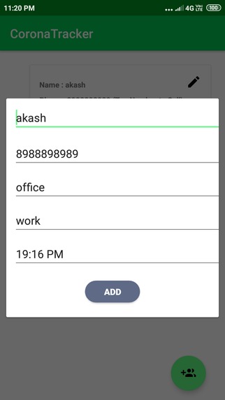MeetingTracker – screenshot 2