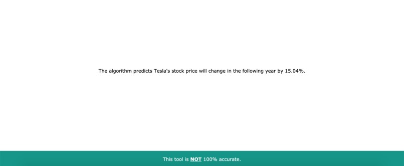 Stock Return Predictor – screenshot 7