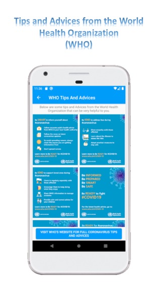 Sayrah: Your Coronavirus Virtual Health Assistant – screenshot 5
