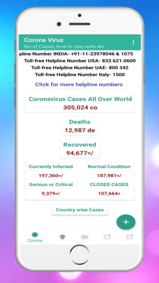 coronavirus-how to stay safe – screenshot 1