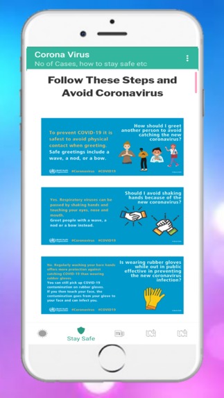 coronavirus-how to stay safe – screenshot 5