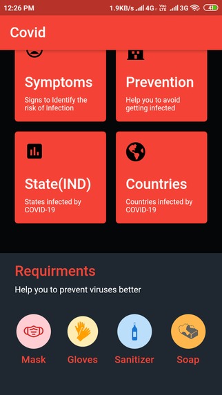 Covid Tracker – screenshot 6