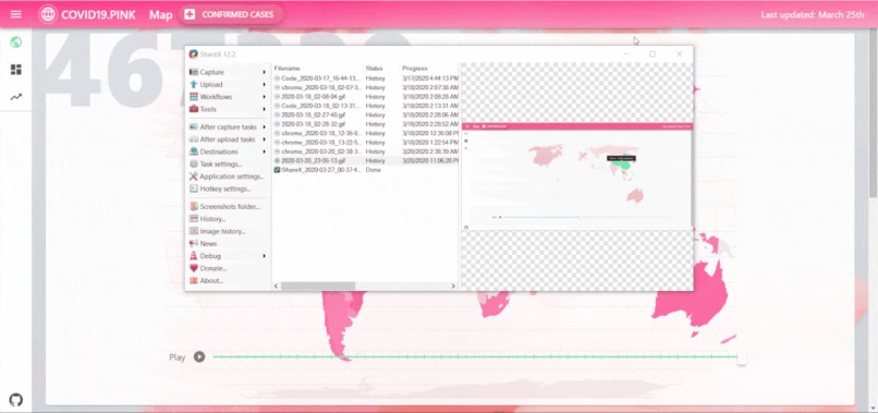 COVID19.PINK – screenshot 3