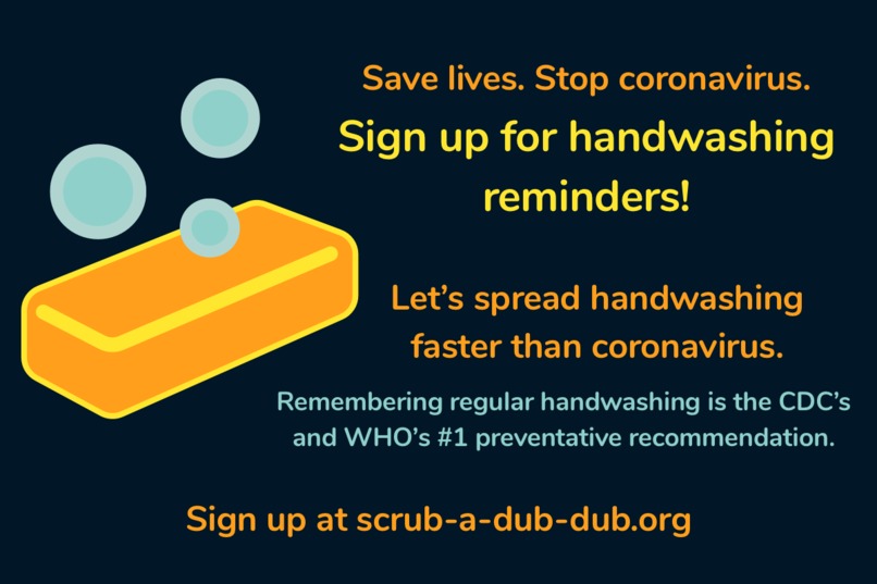 Scrub a Dub Dub — Handwashing Reminders – screenshot 1