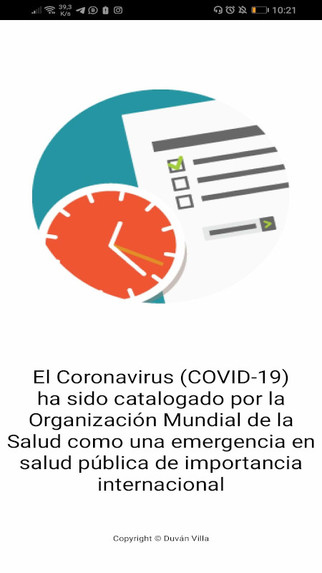 covid19 – screenshot 1