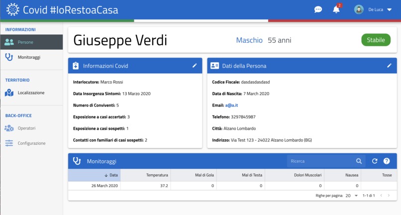 Covid #IoRestoACasa – screenshot 3