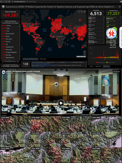 audiovisual and interactive map for new challenge  – screenshot 2
