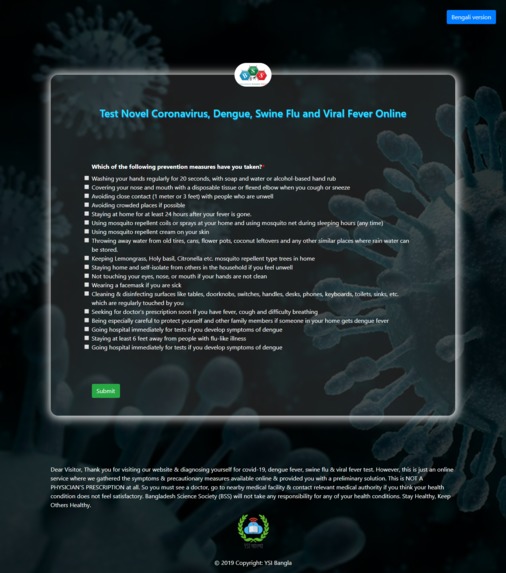 Test COVID-19, Dengue, Swine Flu and Viral Fever Online – screenshot 3