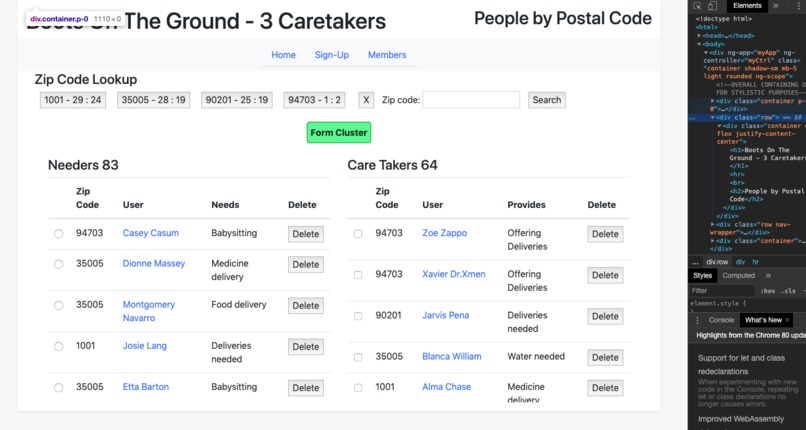 Coronavirus:  BootsOnTheGround-3Caretakers – screenshot 1