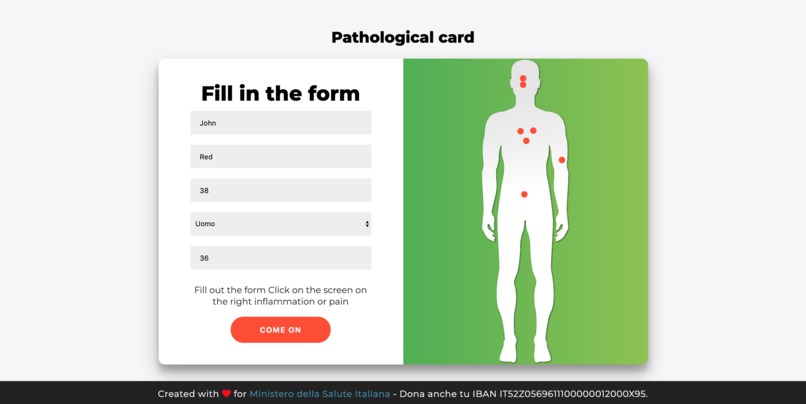 SiCovid – screenshot 2