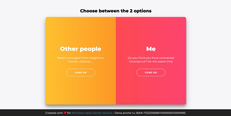 SiCovid – screenshot 3