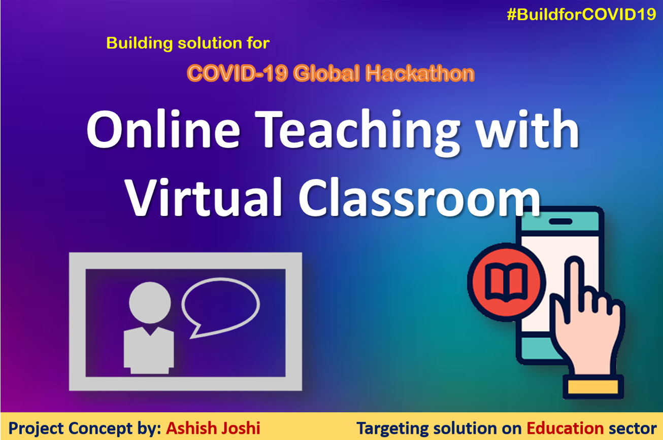 Online Teaching with virtual classroom Devpost
