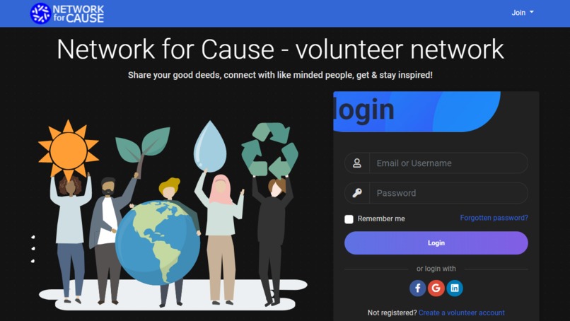 Network for Cause – screenshot 1