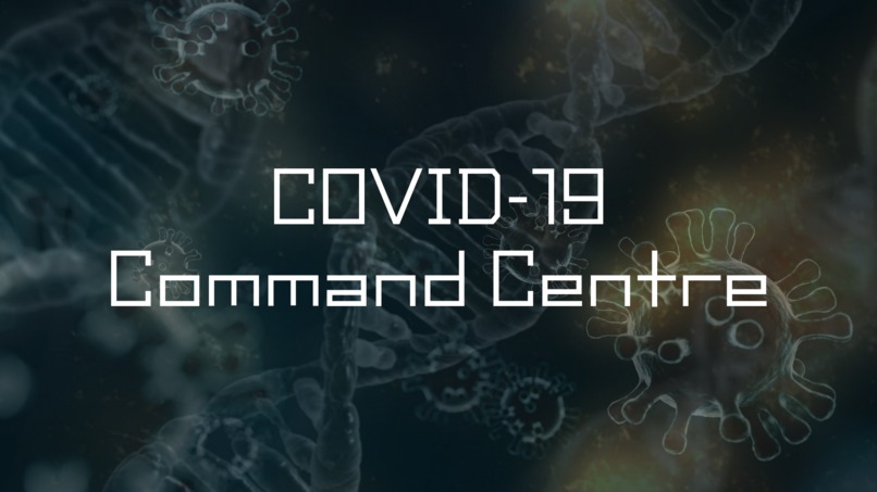 COVID-19 command centre – screenshot 1