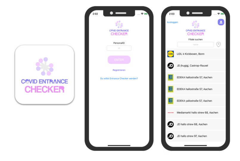 COVID ENTRANCE CHECKER – screenshot 3