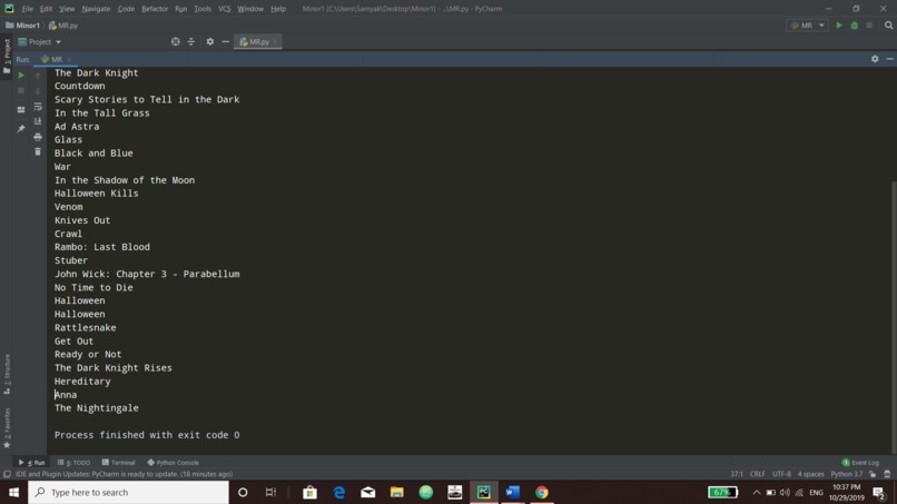 Movie-Recommender-pro – screenshot 2