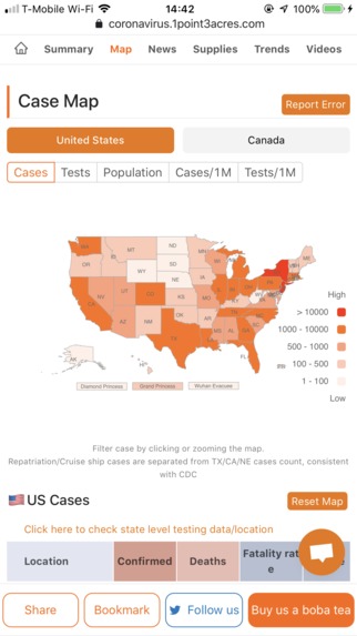 COVID-19 Real Time Updates with Credible Sources – screenshot 3