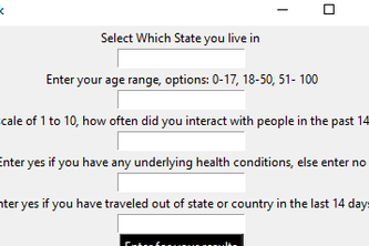COVID-19 Risk Predictor