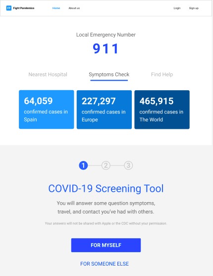 FightPandemics – screenshot 1