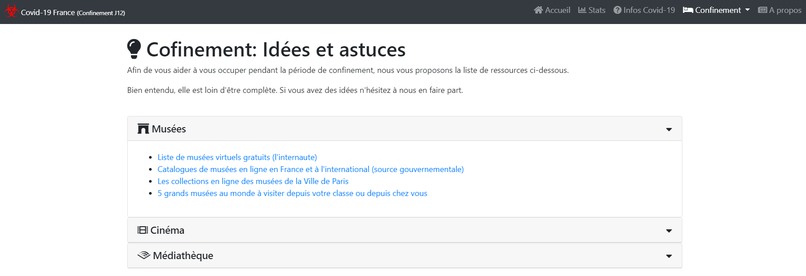 Covid19France – screenshot 3