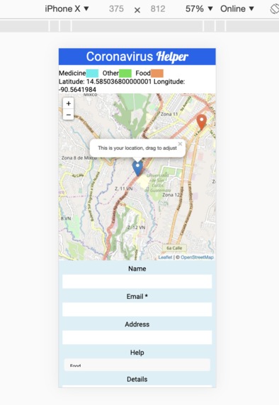 Coronavirus Helper – screenshot 2