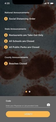 COVID-19 Exposure App – screenshot 5