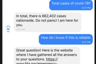 Tina the Quarantine Chatbot