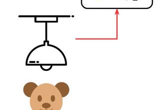 Low-Cost Hands-Free Mood Light with Teddy Bear Activation