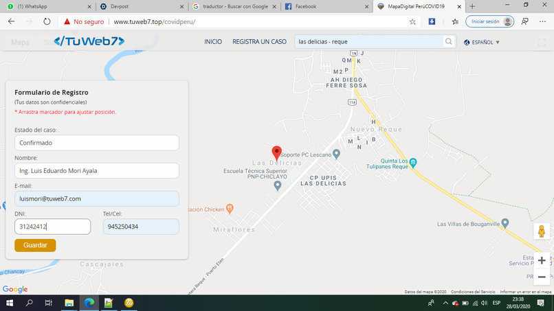 MapaCovid19 – screenshot 3