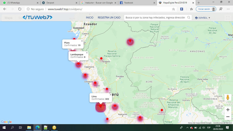 MapaCovid19 – screenshot 5