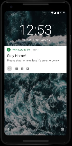 WIN COVID-19 – screenshot 3