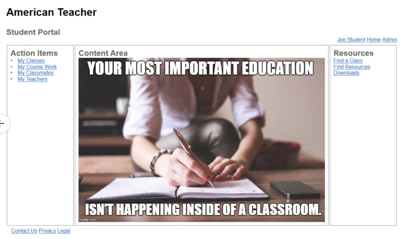 American Teachers Platform – screenshot 2