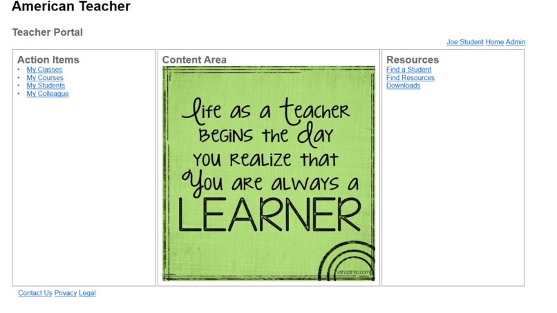 American Teachers Platform – screenshot 3