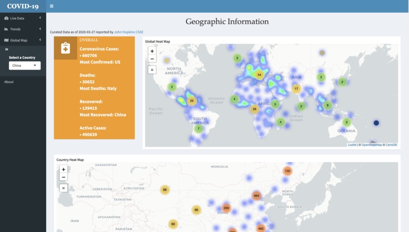 COVID-19 Tracker – screenshot 3