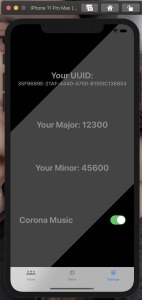 CoronaDistanceIOS – screenshot 5