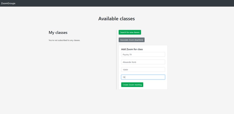 ZoomGroups – screenshot 5