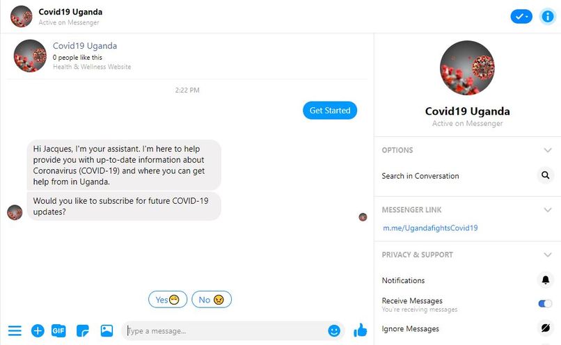 Fight Covid19 Uganda – screenshot 2