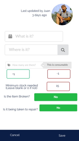 Live peer to peer supply chain with NFC tags – screenshot 10
