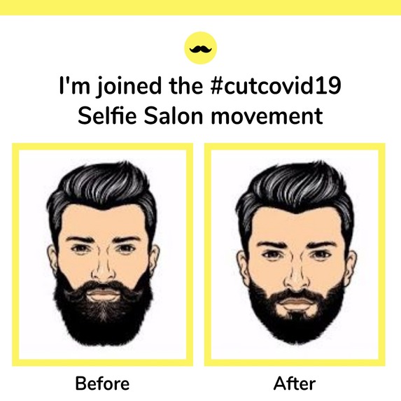 Selfie Salon #stayhomesavelives #COVIDbeauty #CutCovid19 – screenshot 1