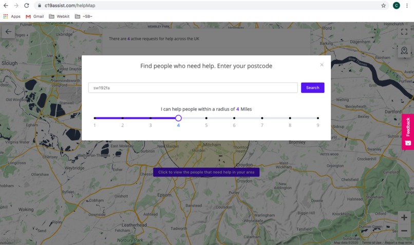 C19 Assist – screenshot 1