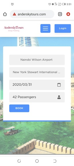 Andersky travel – screenshot 1