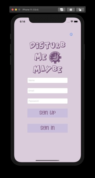 DisturbMeMaybe – screenshot 1